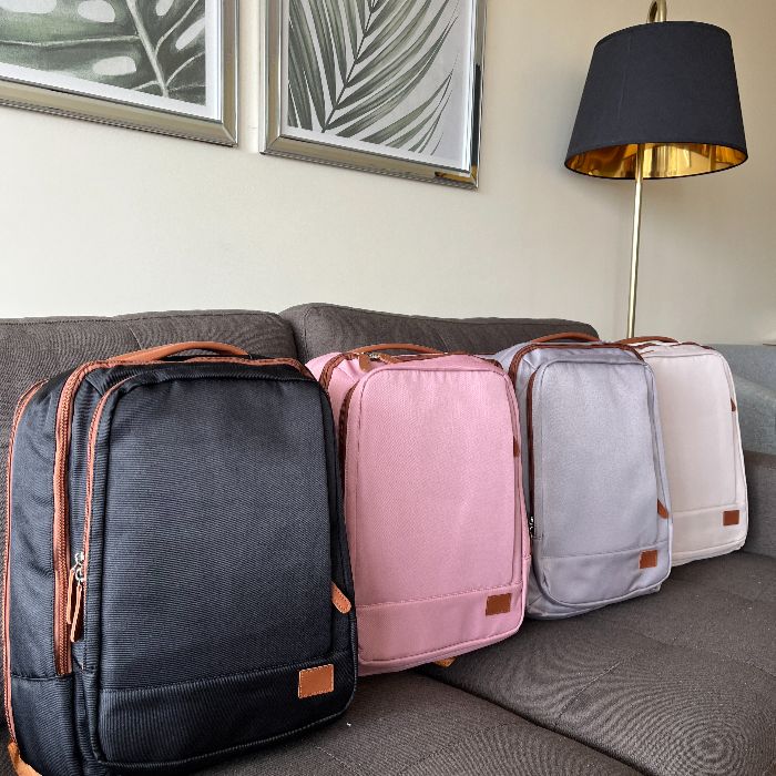 Mochila de viaje y trabajo chic
